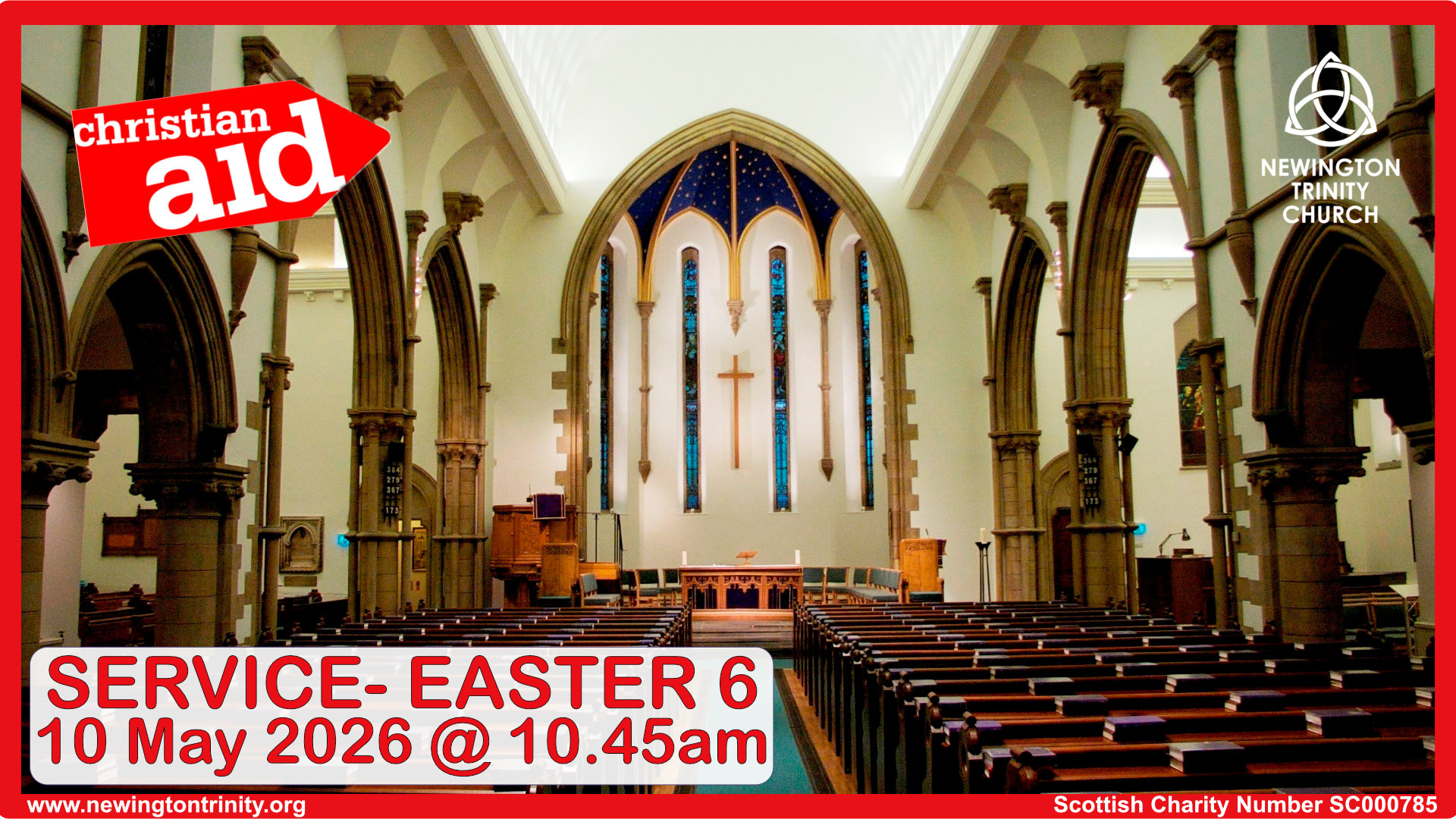 Service 10 May 2026 @ 10.45am