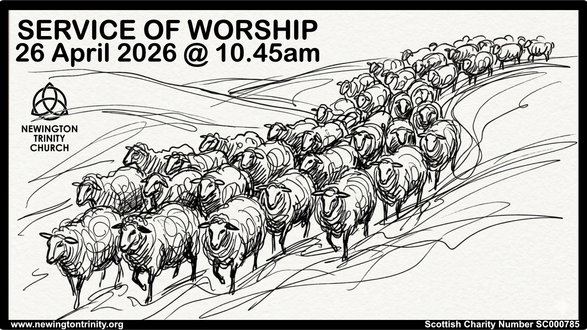 Service 26 April 2026 @ 10.45am